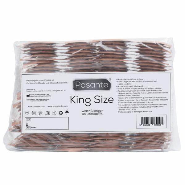 Pasante King Size Condooms - 144 stuks