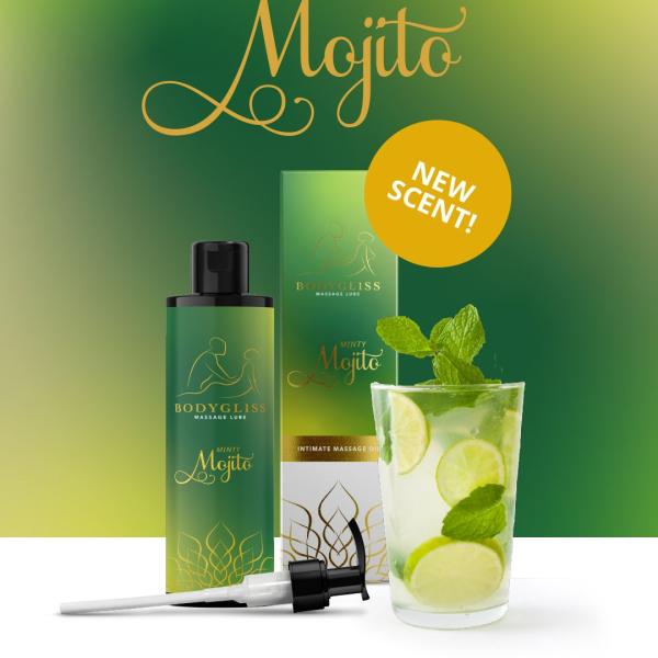 BodyGliss - Massage Olie en Glijmiddel in 1 Minty Mojito - 150 ml