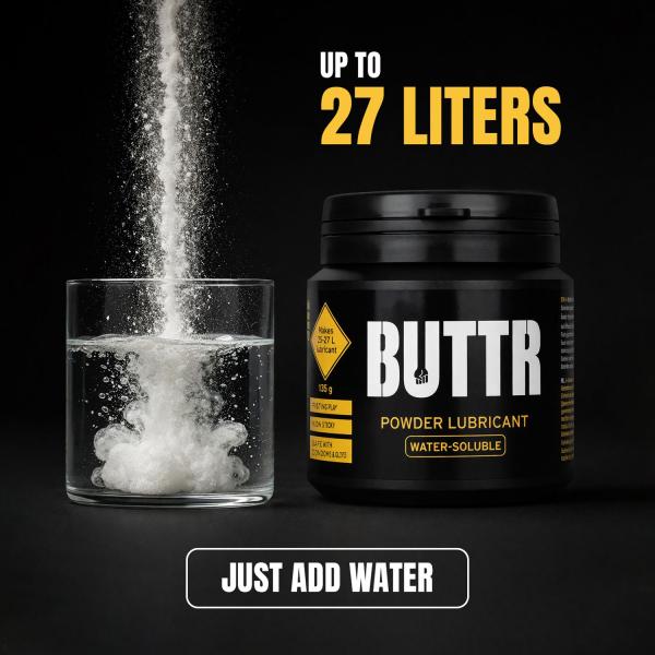 BUTTR - Powdered Lube Glijmiddel - 135g