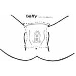 Beffy - Beflapje Strawberry - 3 stuks