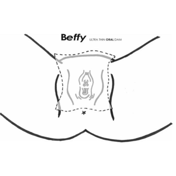 Beffy - Beflapje Strawberry - 3 stuks