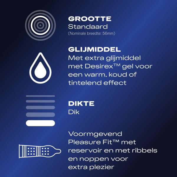 Durex Condooms Orgasm Intense - 10 stuks