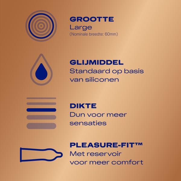 Durex Condooms Nude XL - 10 stuks