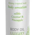 Luxe Eetbare Body Oil - Kokosnoot & Ananas