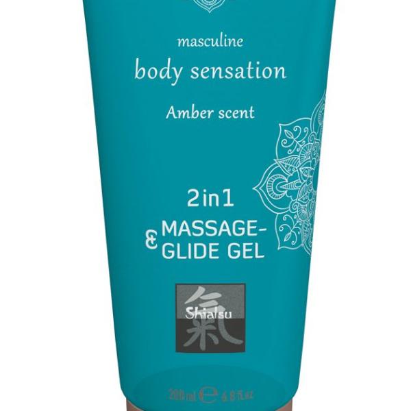 Massage- & Glide Gel 2 in 1 - Amber