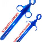 CleanStream - XL Glijmiddel Launcher - Blauw