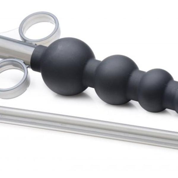 Glijmiddel Launcher met Oplopende Anal Beads