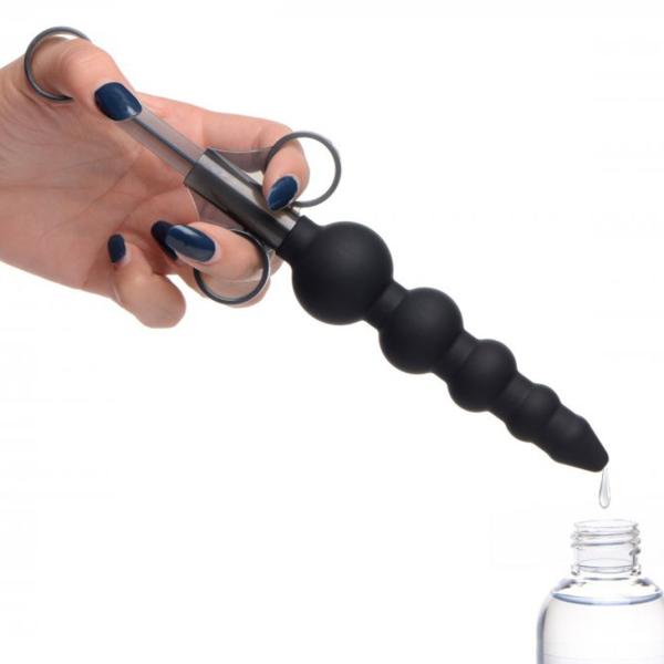 Glijmiddel Launcher met Oplopende Anal Beads