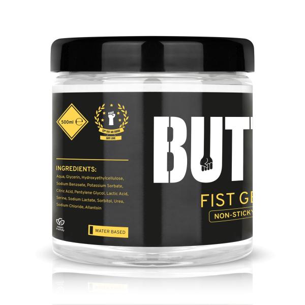 BUTTR - Transparante Fisting Gel non-sticky - 500 ml
