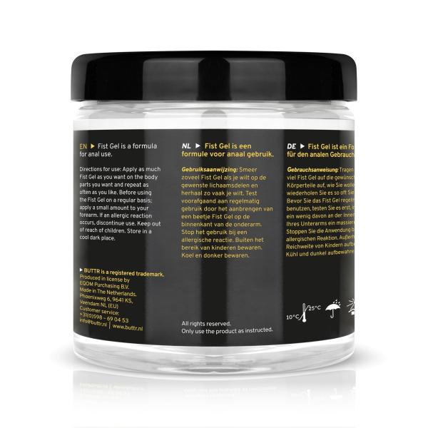 BUTTR - Transparante Fisting Gel non-sticky - 500 ml