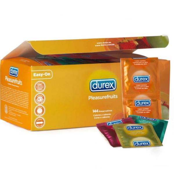 Durex Pleasurefruits - 144 stuks