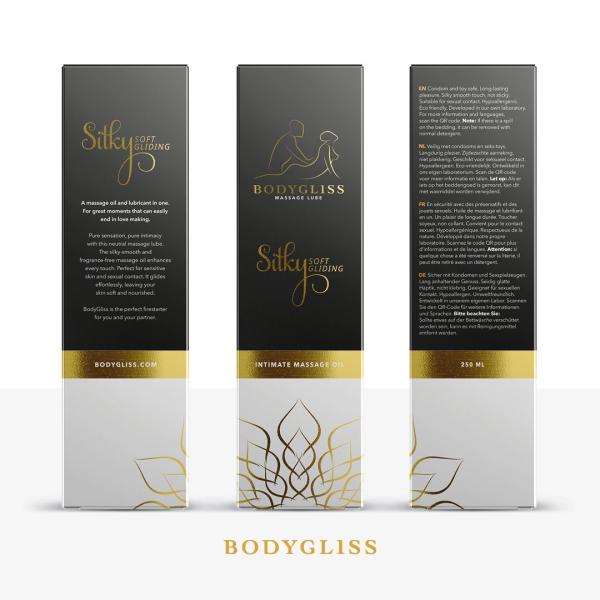 BodyGliss - Erotic Collection Silky Soft Gliding Pure - 250 ml
