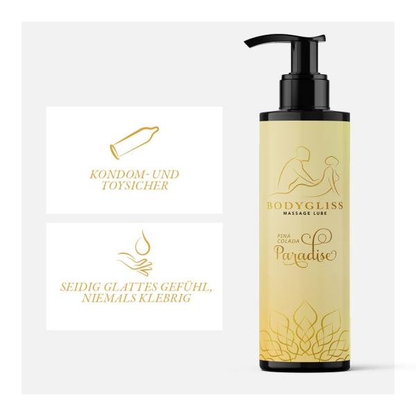 BodyGliss - Massage Olie En Glijmiddel in 1 Pina Colada - 150 ml