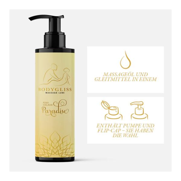 BodyGliss - Massage Olie En Glijmiddel in 1 Pina Colada - 150 ml
