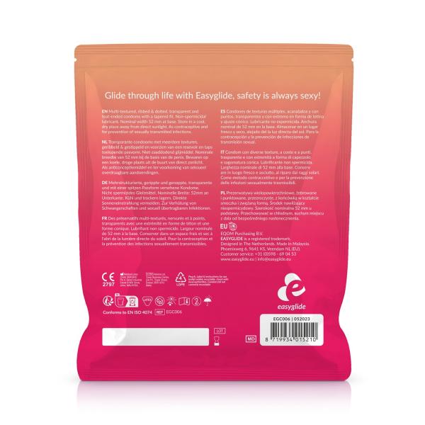 EasyGlide - Ribs and Dots Condooms