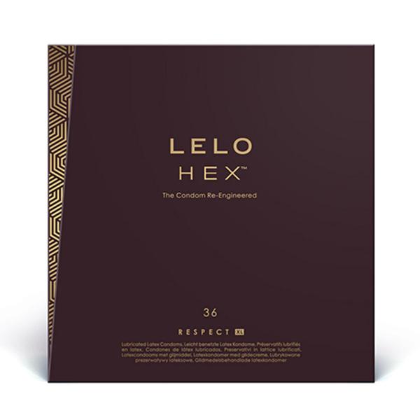 LELO HEX Condooms Respect XL - 36 St.