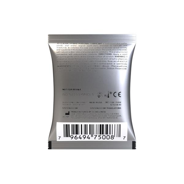 System Jo - Sachet Classic Hybrid Glijmiddel - 5 ml