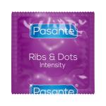 Pasante – Ribs & Dots Condooms – 12 stuks
